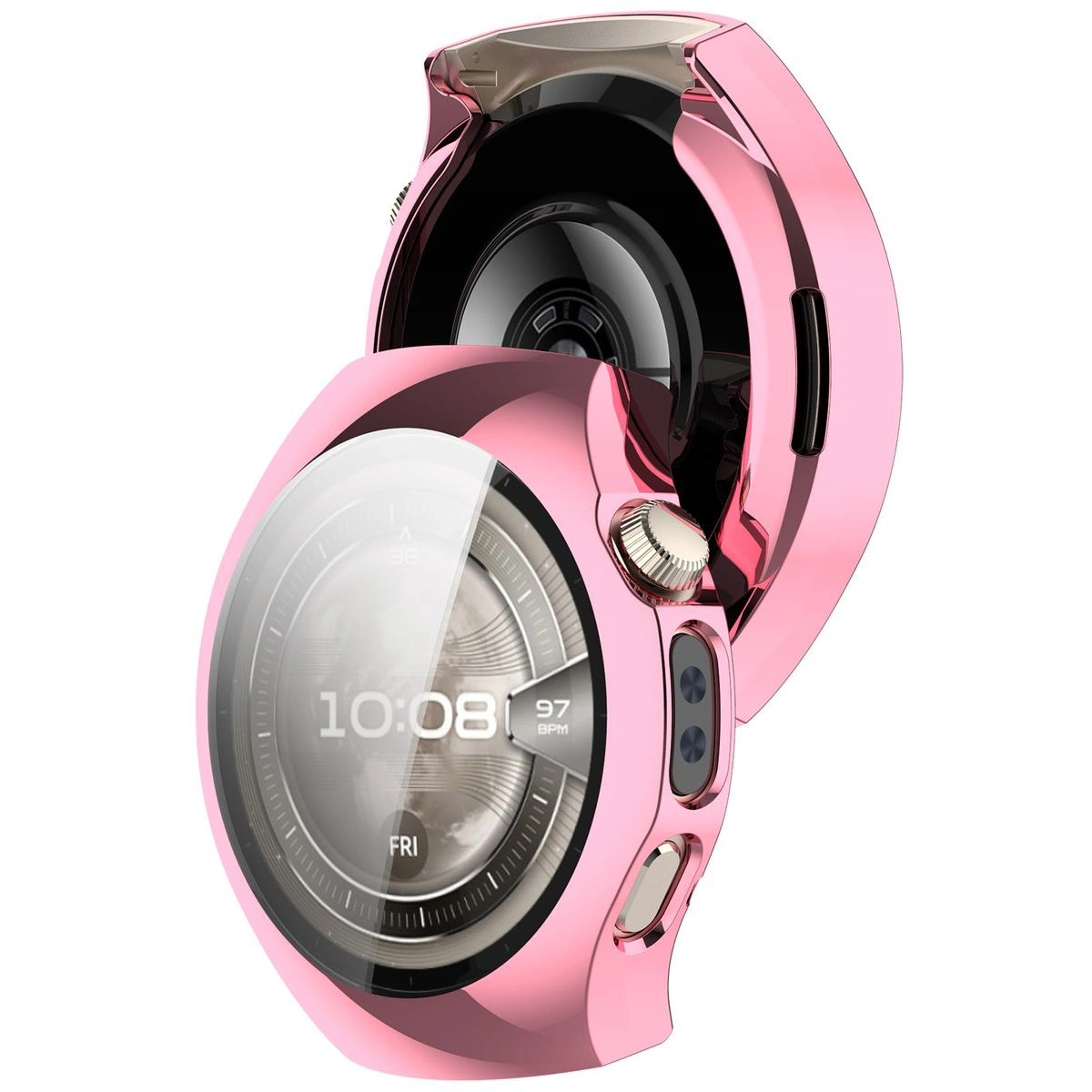 Front oraz przód etui Bizon Case Watch Felipe dla Huawei Watch 5 46mm
